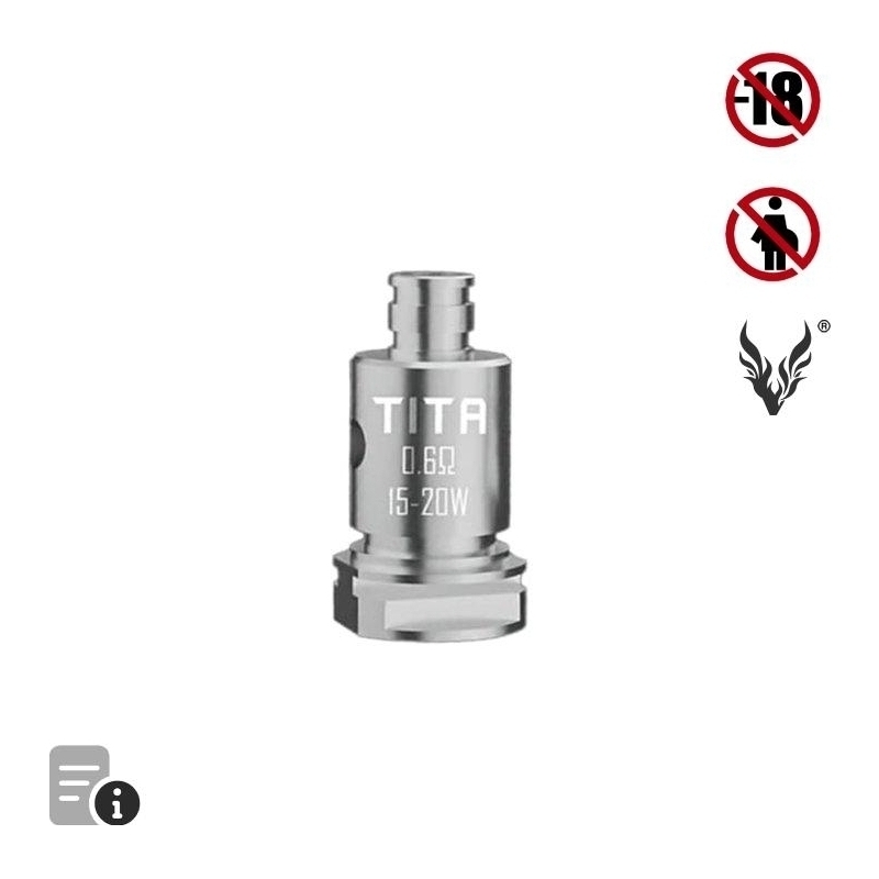 Résistances Tita 0.6 ohm de Veepon