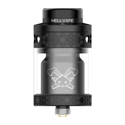 Dead Rabbit 4 RTA Matte Black de  Hellvape