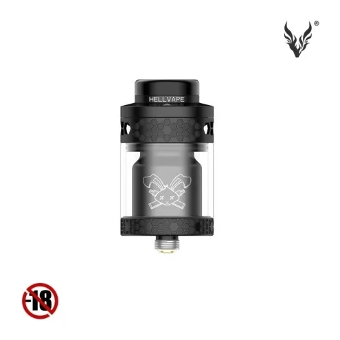 Dead Rabbit 4 RTA Matte Black de  Hellvape
