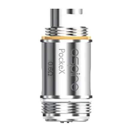 Résistances PockeX 0.6 ohm de Aspire