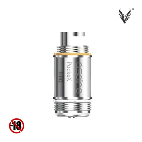 Résistances PockeX 0.6 ohm de Aspire