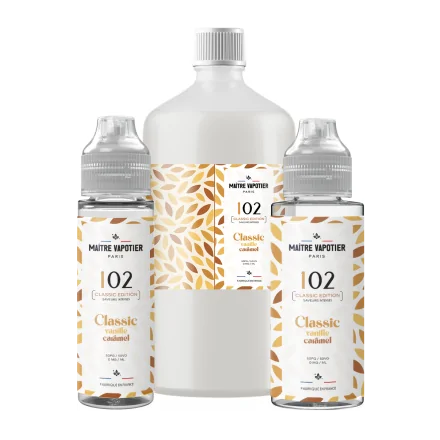 Eliquide N°102 • Classic Vanille Caramel • Classic Edition