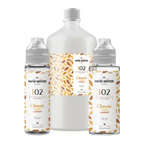 Eliquide N°102 • Classic Vanille Caramel • Classic Edition