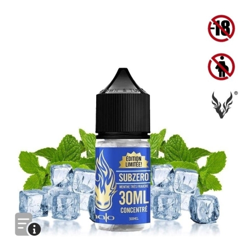 Arôme Sub Zéro Limited Edition 30ml de Halo Arôme Sub Zéro Limited Edition 30ml de Halo