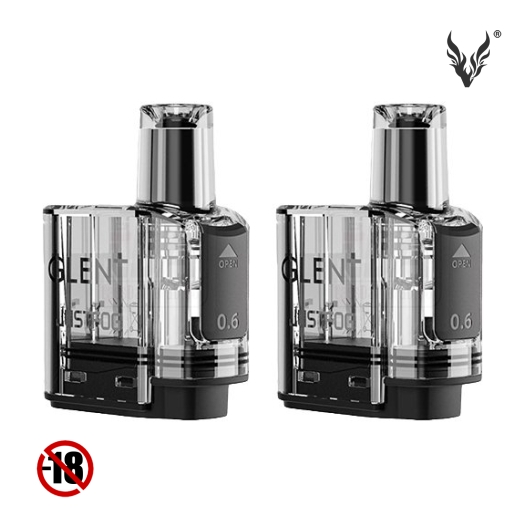 Cartouches Glent 0.6 ohm de Justfog Cartouches Glent 0.6 ohm de Justfog