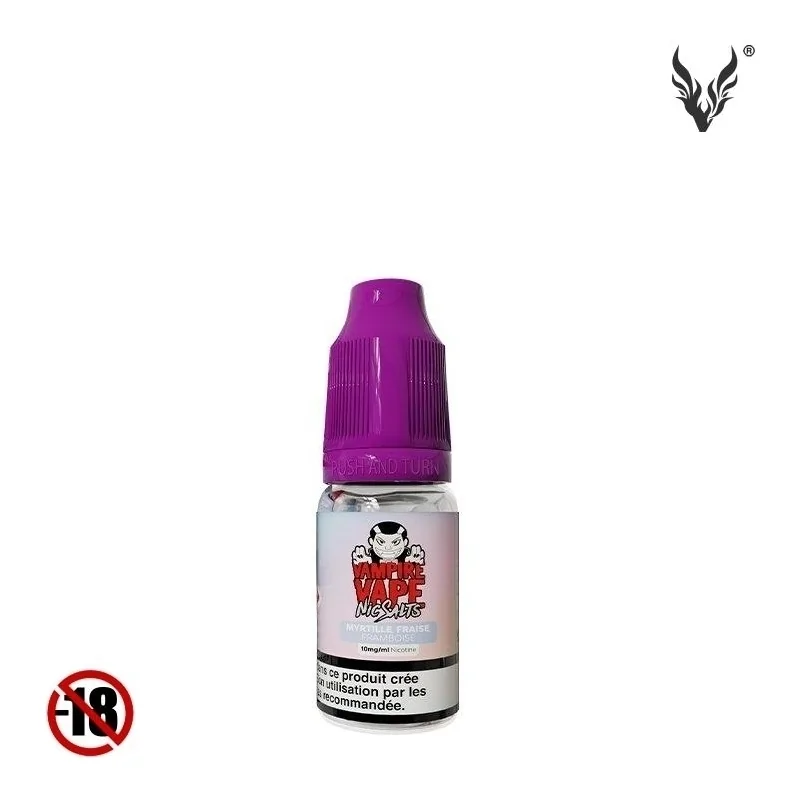 E-liquide Myrtille Fraise Framboise sels nicotine 10ml de Vampire Vape