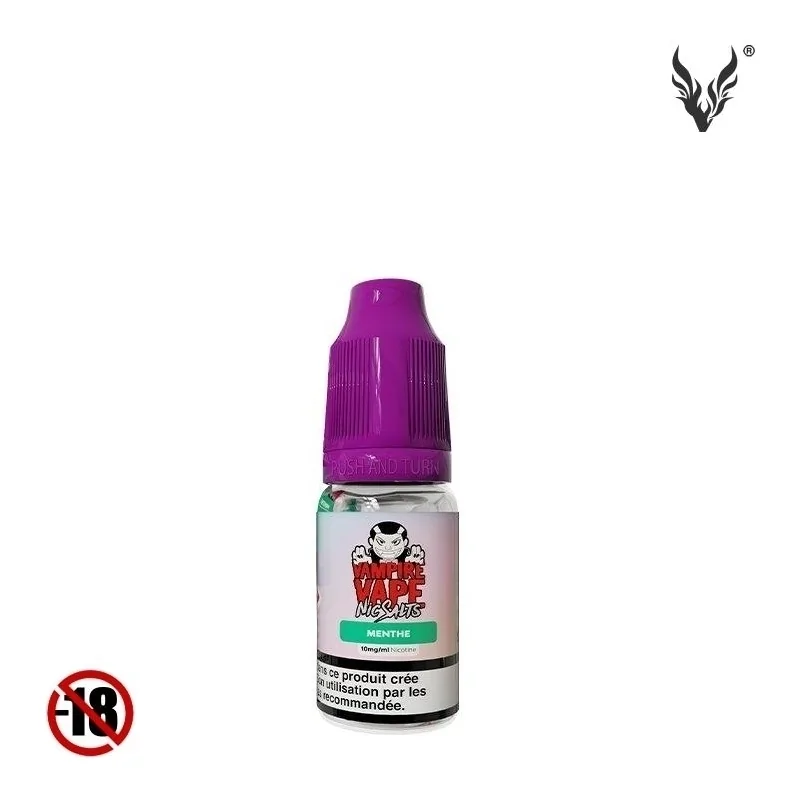 E-liquide Menthe sels nicotine 10ml de Vampire Vape