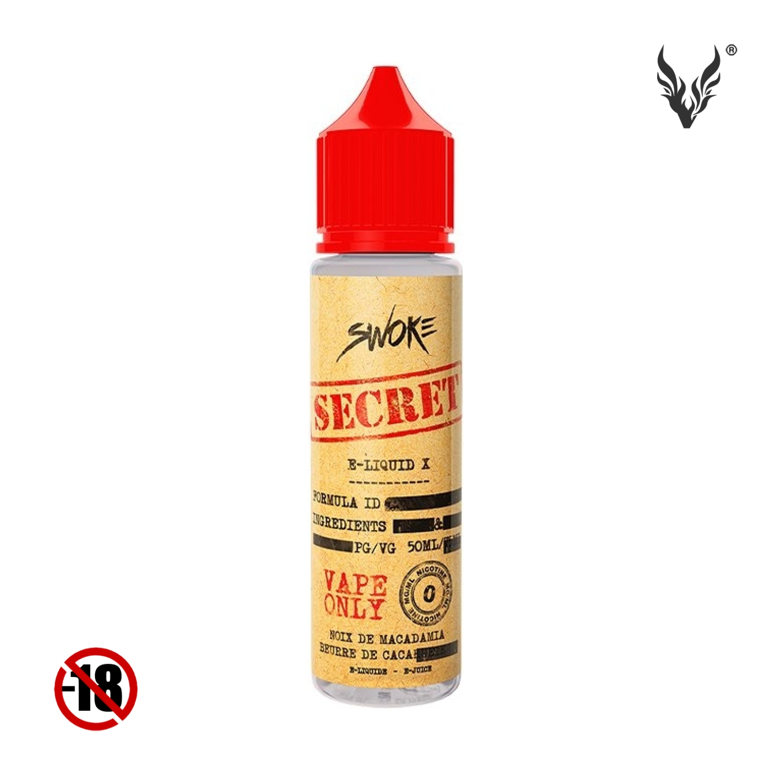 E-liquide Secret 50ml de Swoke