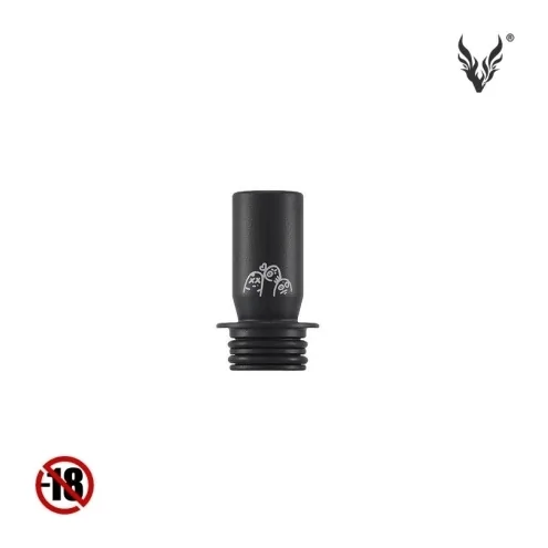 Drip Tip 510 dotTip Aero Art Black de Dotmod Drip Tip 510 dotTip Aero Art Black de Dotmod