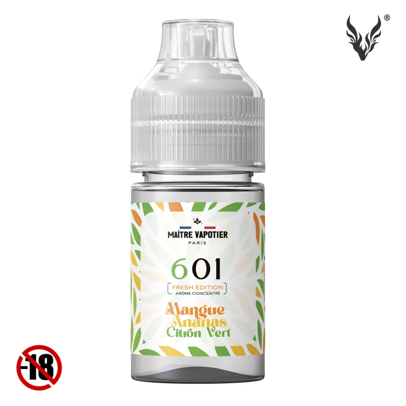 Arôme N° 601 • Mangue Ananas Citron Vert • Fresh Edition 30ml