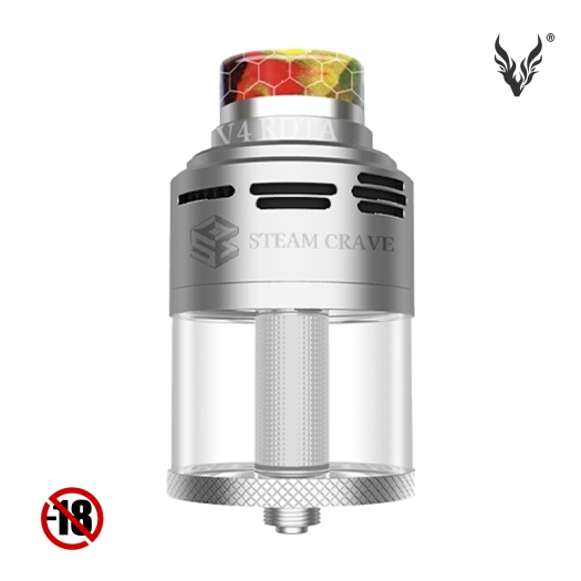 Aromamizer Plus V4 RDTA Stainless de  Steam Crave