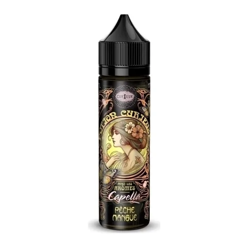 E-liquide Pêche Mangue 50ml de Les Potions Curieuses