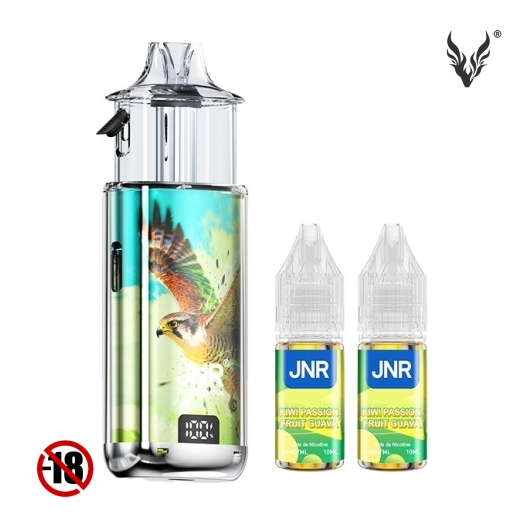 Puff Falcon Nexus 40k Kiwi Passion Fruit Guava de JNR