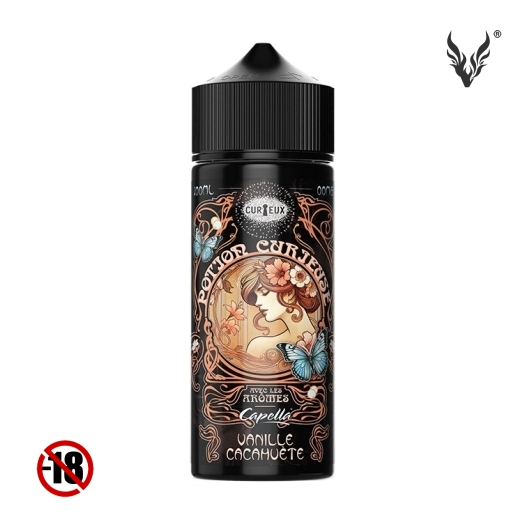E-liquide Vanille Cacahuète 100ml de Les Potions Curieuses
