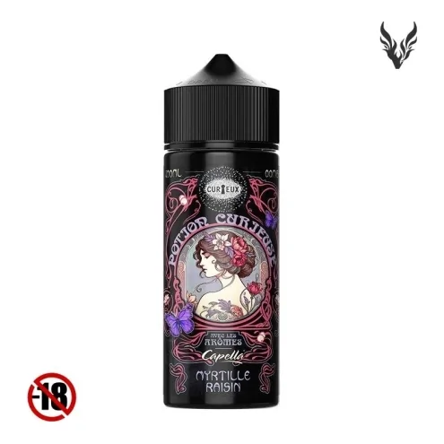 E-liquide Myrtille Raisin 100ml de Les Potions Curieuses