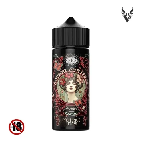 E-liquide Pastèque Litchi 100ml de Les Potions Curieuses