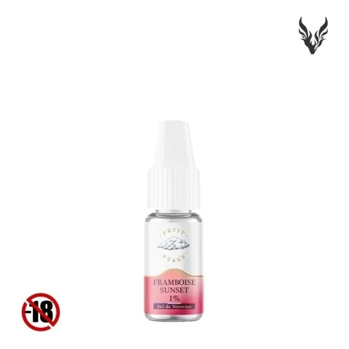 E-liquide Framboise Sunset Sels de Nicotine 10ml de Petit Nuage
