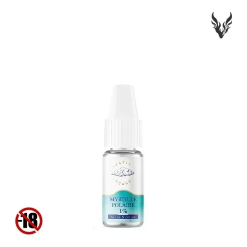 E-liquide Myrtille Polaire Sels de Nicotine 10ml de Petit Nuage