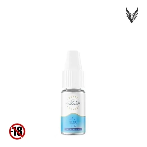 E-liquide Rêve Bleu Sels de Nicotine 10ml de Petit Nuage