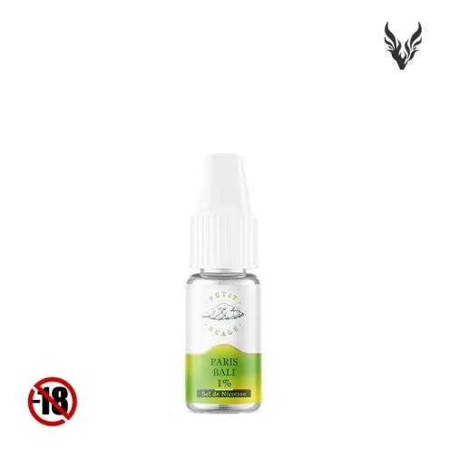 E-liquide Paris Bali Sels de Nicotine 10ml de Petit Nuage