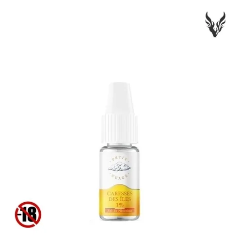 E-liquide Caresses des îles Sels de Nicotine 10ml de Petit Nuage E-liquide Caresses des îles Sels de Nicotine 10ml de Petit Nuage