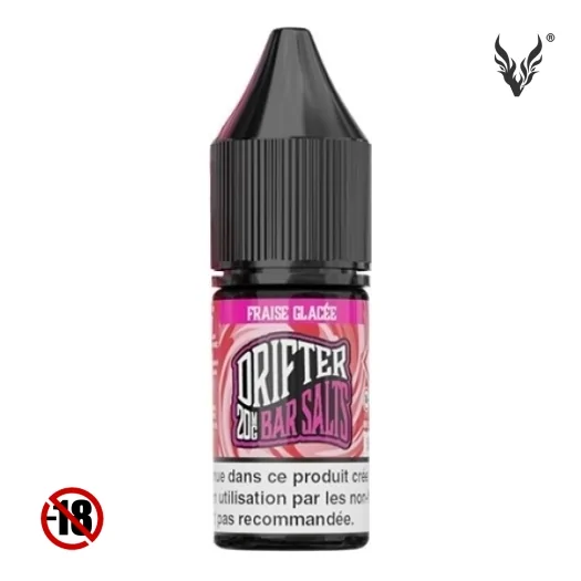 E-liquide Fraise Glacé sels de nicotine 10ml de Drifter E-liquide Fraise Glacé sels de nicotine 10ml de Drifter