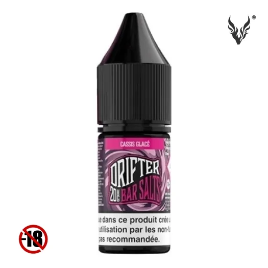 E-liquide Cassis Glacé sels de nicotine 10ml de Drifter