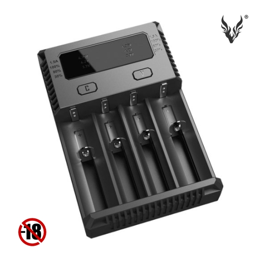 Chargeur New I4 Intellicharger de Nitecore Chargeur New I4 Intellicharger de Nitecore
