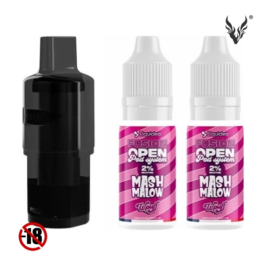 Cartouches Open Pod Mashmallow de Wpuff Fusion