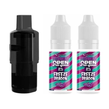 Cartouches Open Pod Freeze Dragon de Wpuff Fusion