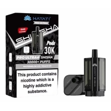 Cartouches Pré-remplies Ultra+ Shisha 30K Watermelon Ice / Peach Ice de Hayati