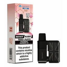 Cartouche Pré-remplie Rubik 7K Strawberry Raspberry Ice de Hayati
