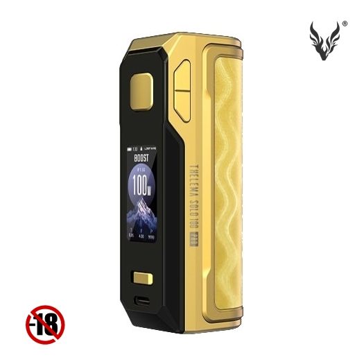 Box Thelema Solo 100 Pro Wavy Gold de Lost Vape