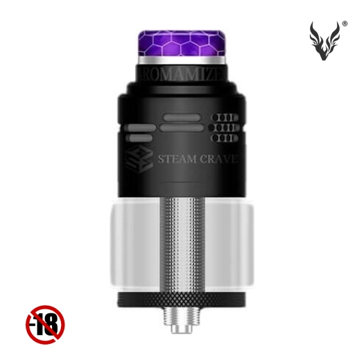 Aromamizer Supreme V4 RDTA Matt Black de Steam Crave