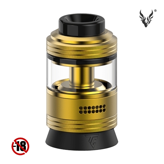 Atomiseur AN RTA Gold de Thunder Cloud Atomiseur AN RTA Gold de Thunder Cloud