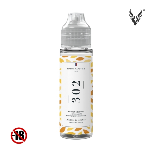N° 302 • La Crème Vanille et son PopCorn Caramélisé N° 302 • La Crème Vanille et son PopCorn Caramélisé