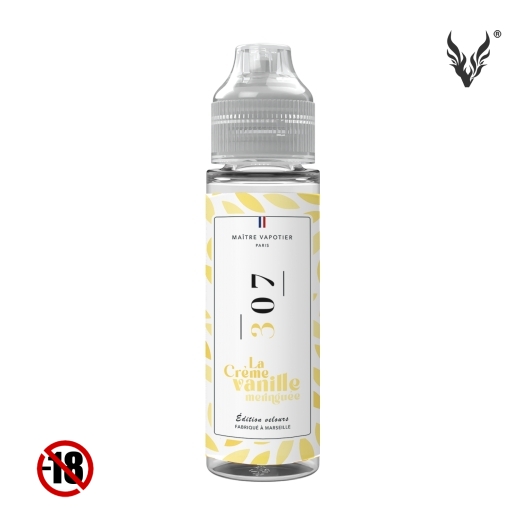 eliquide N° 307 • La crème Vanille Meringuée • Édition velours • 50ml