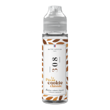 eliquide N° 308 • Le Pécan Cookie Classic • Édition velours classic • 50ml Maître Vapotier