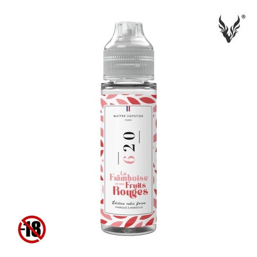 N° 620 • La Framboise et ses Fruits Rouges • Édition rubis flocon eliquide de maître vapotier