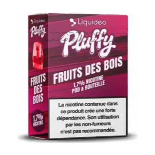 Cartouche Pluffy Fruits Des Bois de Liquideo