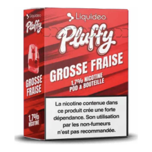 Cartouche Pluffy 10K Grosse Fraise de Liquideo