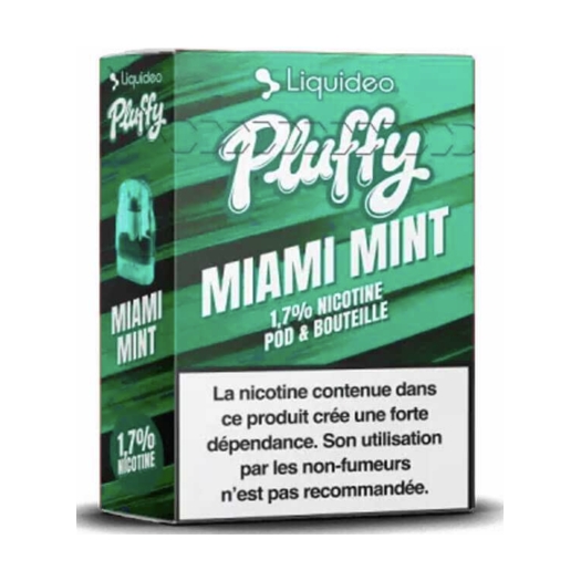 Cartouche Pluffy 10K Miami Mint de Liquideo