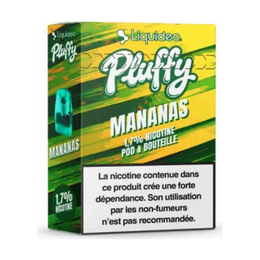 Cartouche Pluffy 10K Mananas de Liquideo