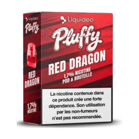 Cartouche Pluffy 10K Red Dragon de Liquideo