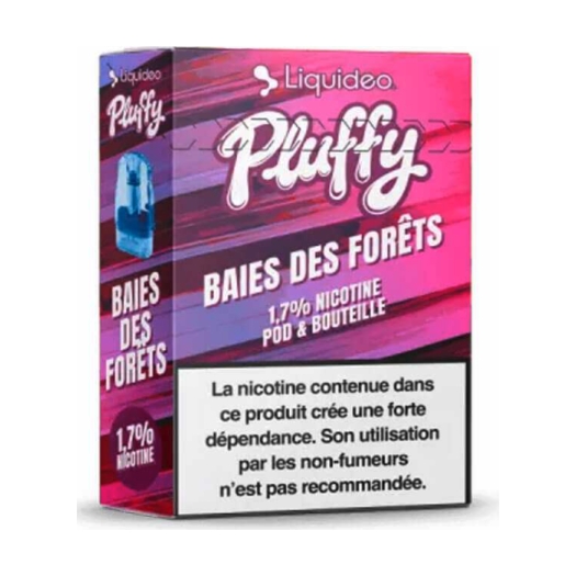 Cartouche Pluffy 10K Baies des Forêts de Liquideo