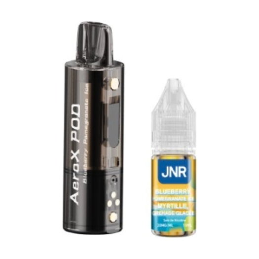 Cartouche Aero X Myrtille Grenade Glacées de JNR
