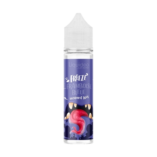 E-liquide Freeze Framboise Bleue 50ml de Liquideo