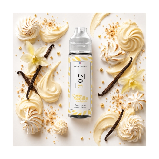 eliquide N° 307 • La crème Vanille Meringuée • Édition velours • 50ml eliquide N° 307 • La crème Vanille Meringuée • Édition velours • 50ml