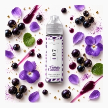 N° 407 • La Violette Cassis • Édition Pétale Flocon • 50ml de Maître Vapotier N° 407 • La Violette Cassis • Édition Pétale Flocon • 50ml de Maître Vapotier
