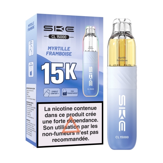 Puff CL15000 Myrtille Framboise de SKE